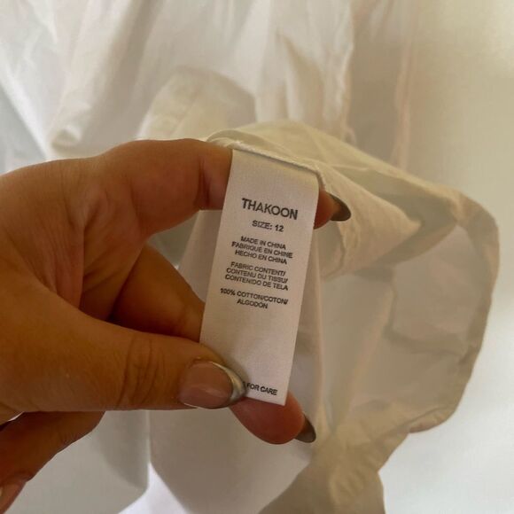 Thakoon white wrap dress - Picture 7 of 7